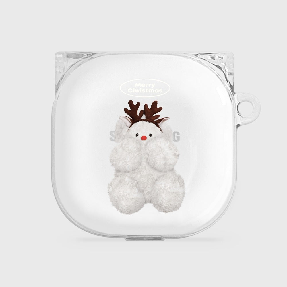 |THENINEMALL| 베이직 루돌프뽀꾸 Buds Live Clear Case