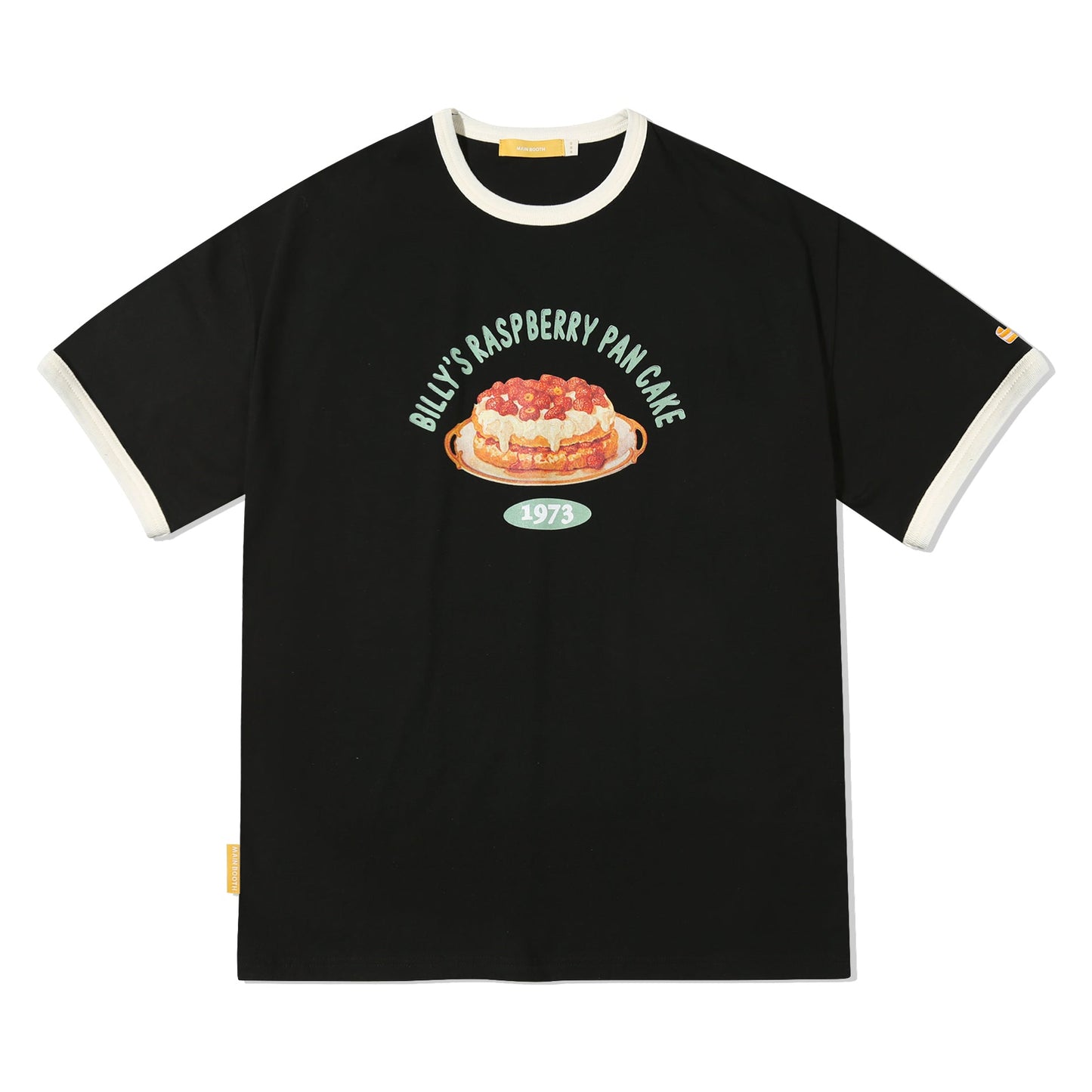 |Main Booth| Billy's Raspberry T-shirt (Black)