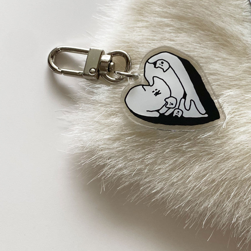 |SUSSTORE| Love Box Meaoong Keyring