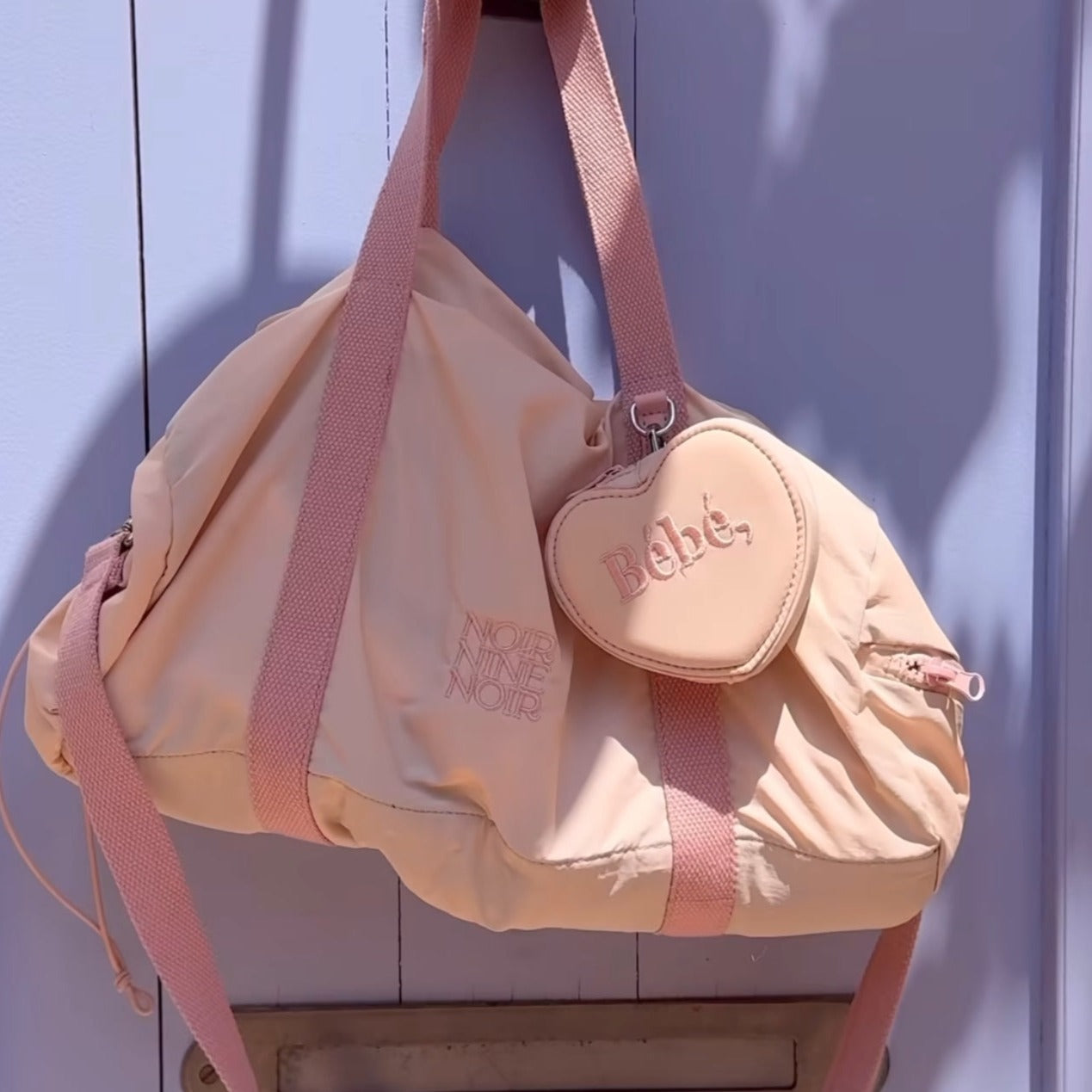 |NOIRNINE| Bébé Nylon Bag (PINK)
