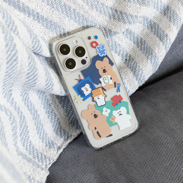 |Dinotaeng| Boxville Sticker Clear Case
