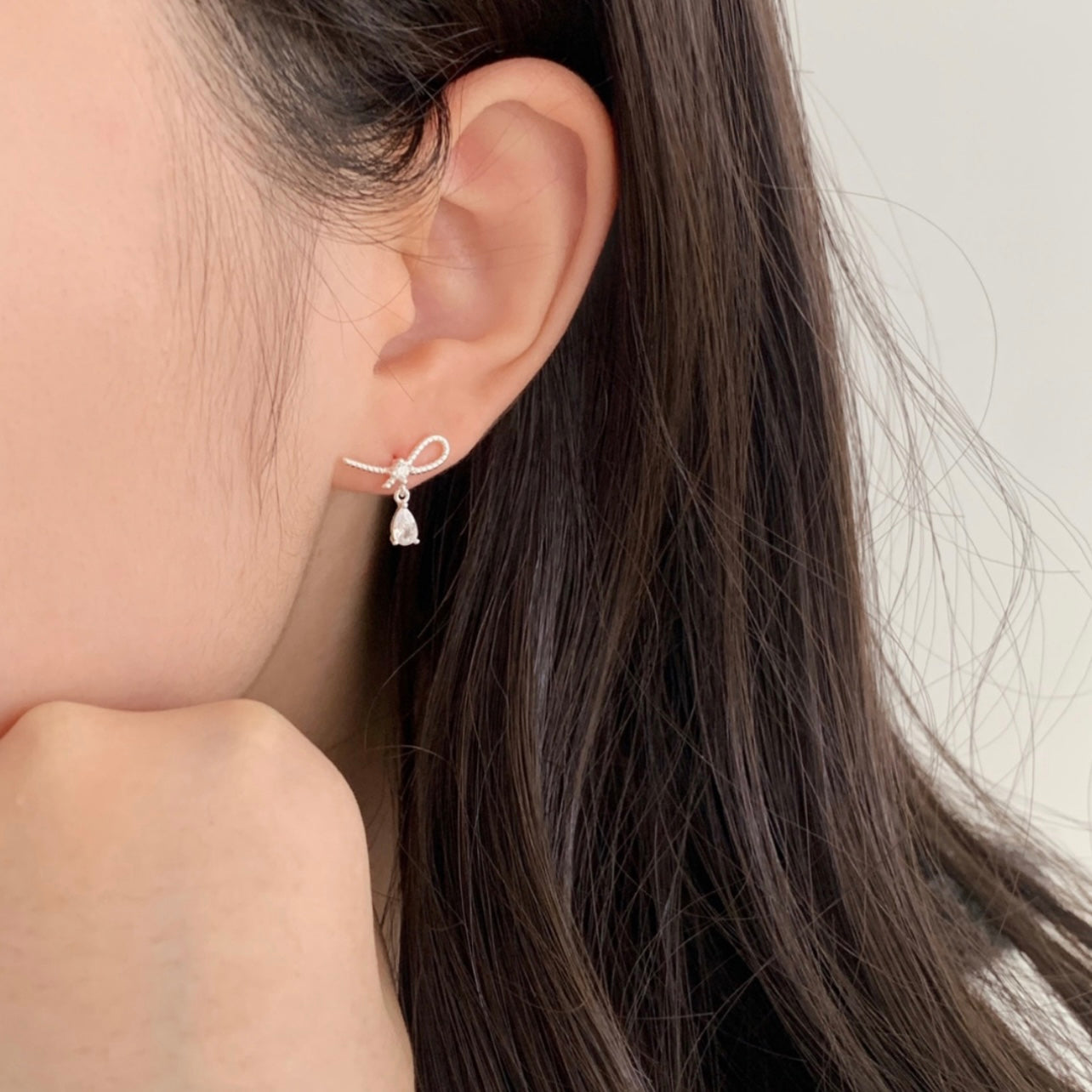 |SOYE PI-NE| Rope Cubic Knot Earrings