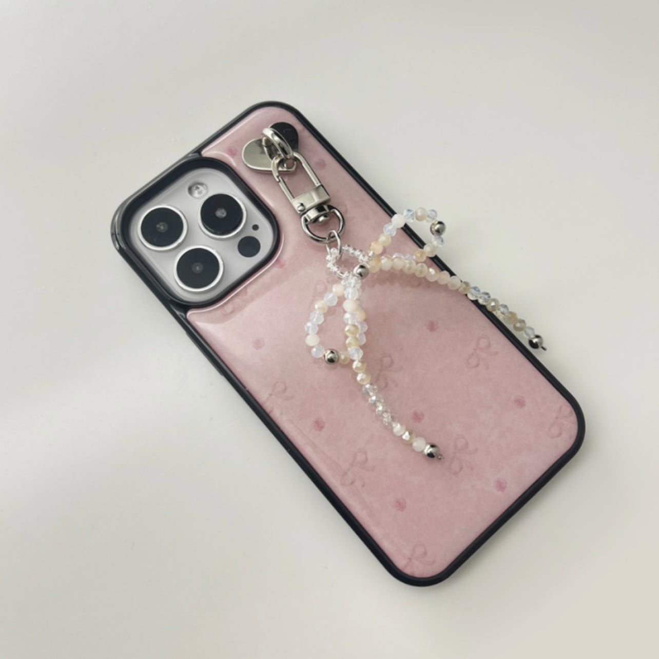 |moodmoons| Ribbon Flower Epoxy Phone Case