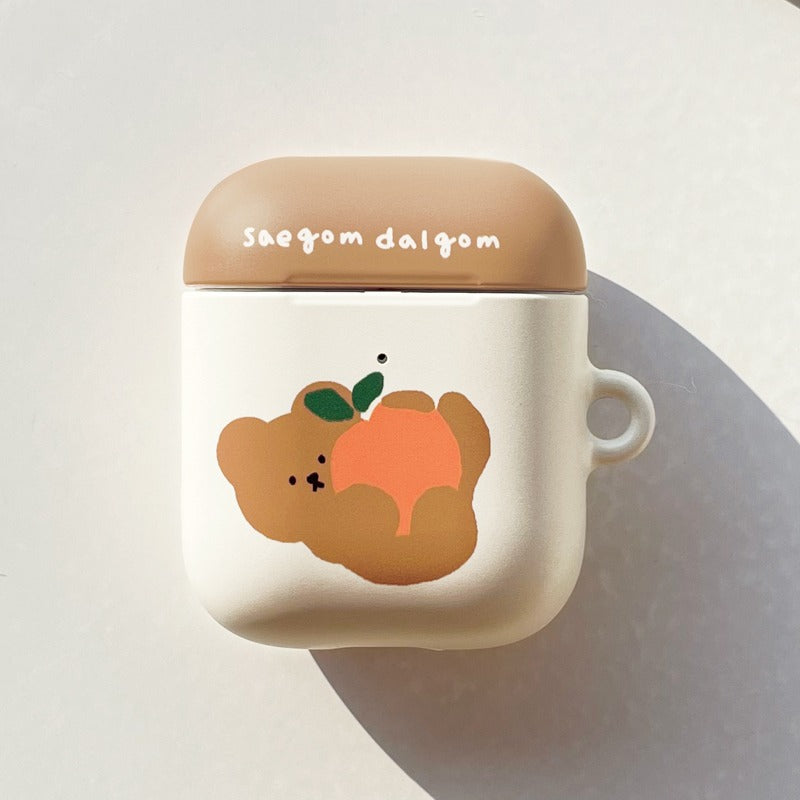 |MOMO CASE| 409 새곰달곰뒹굴 Airpods Case