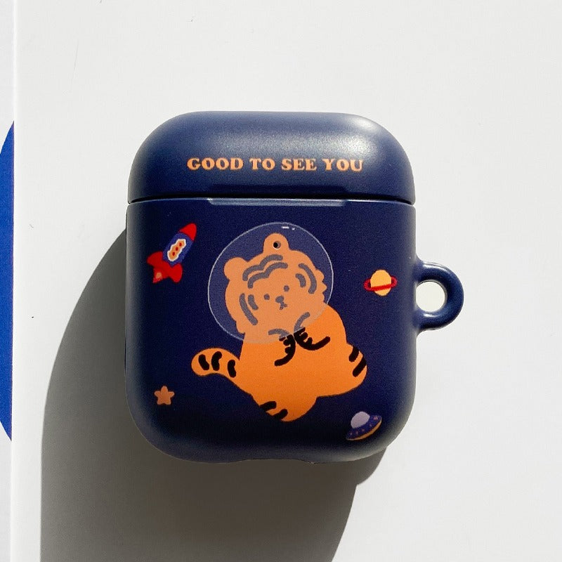 |MOMO CASE| 447 굿데이호랑(네이비) Airpods Case