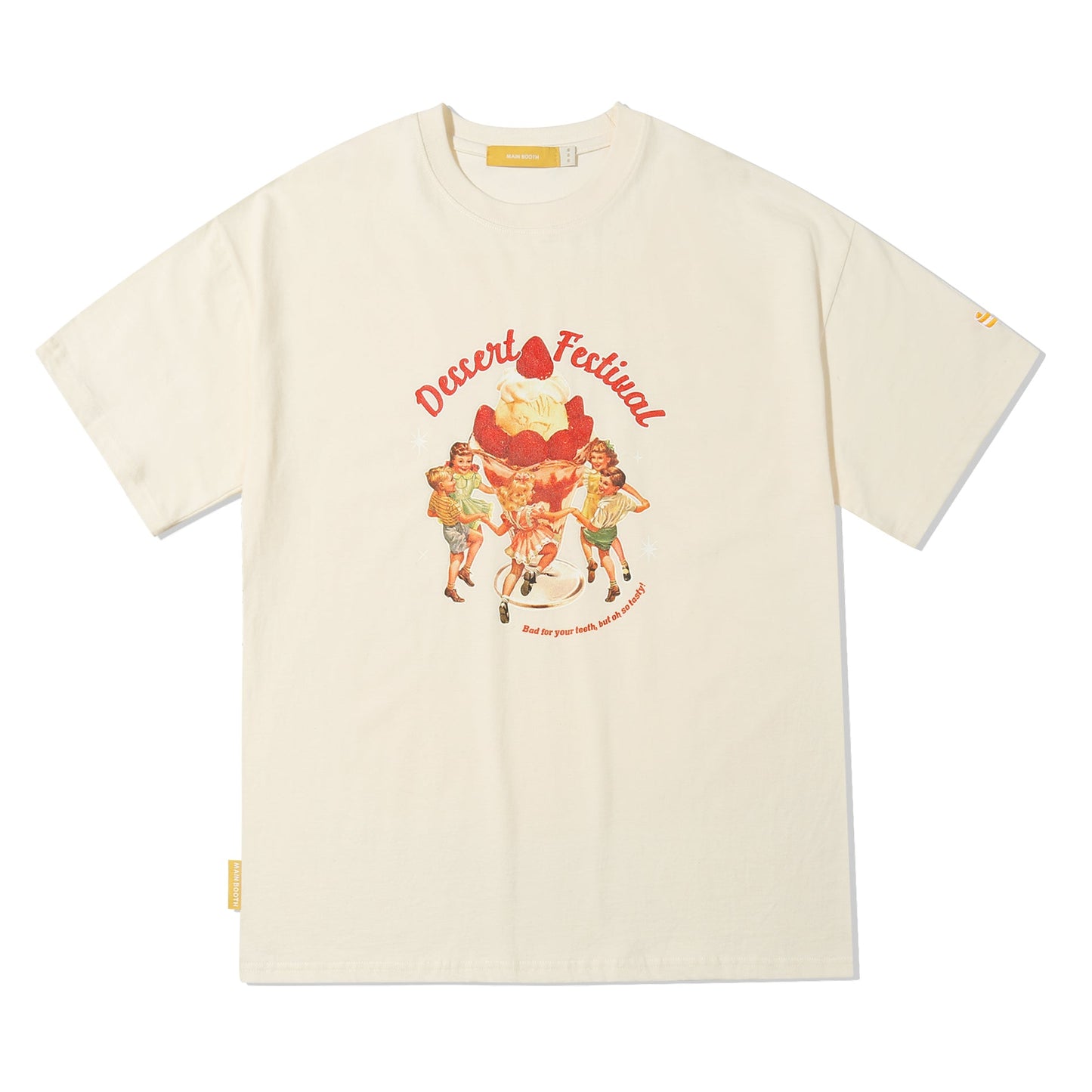 |Main Booth| Sweet Festival T-shirt (Cream)