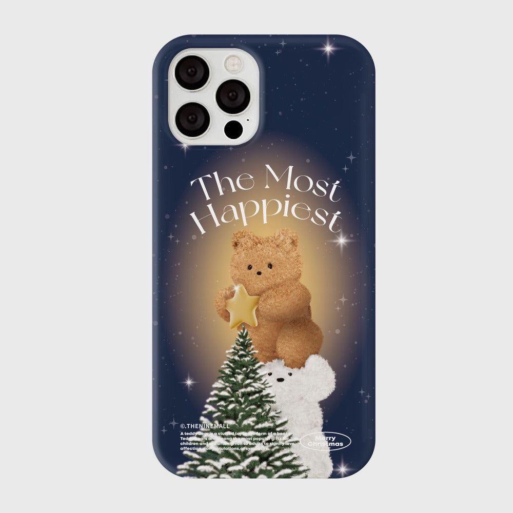 |THENINEMALL| The Most Happiest Hard Phone Case (3 types)