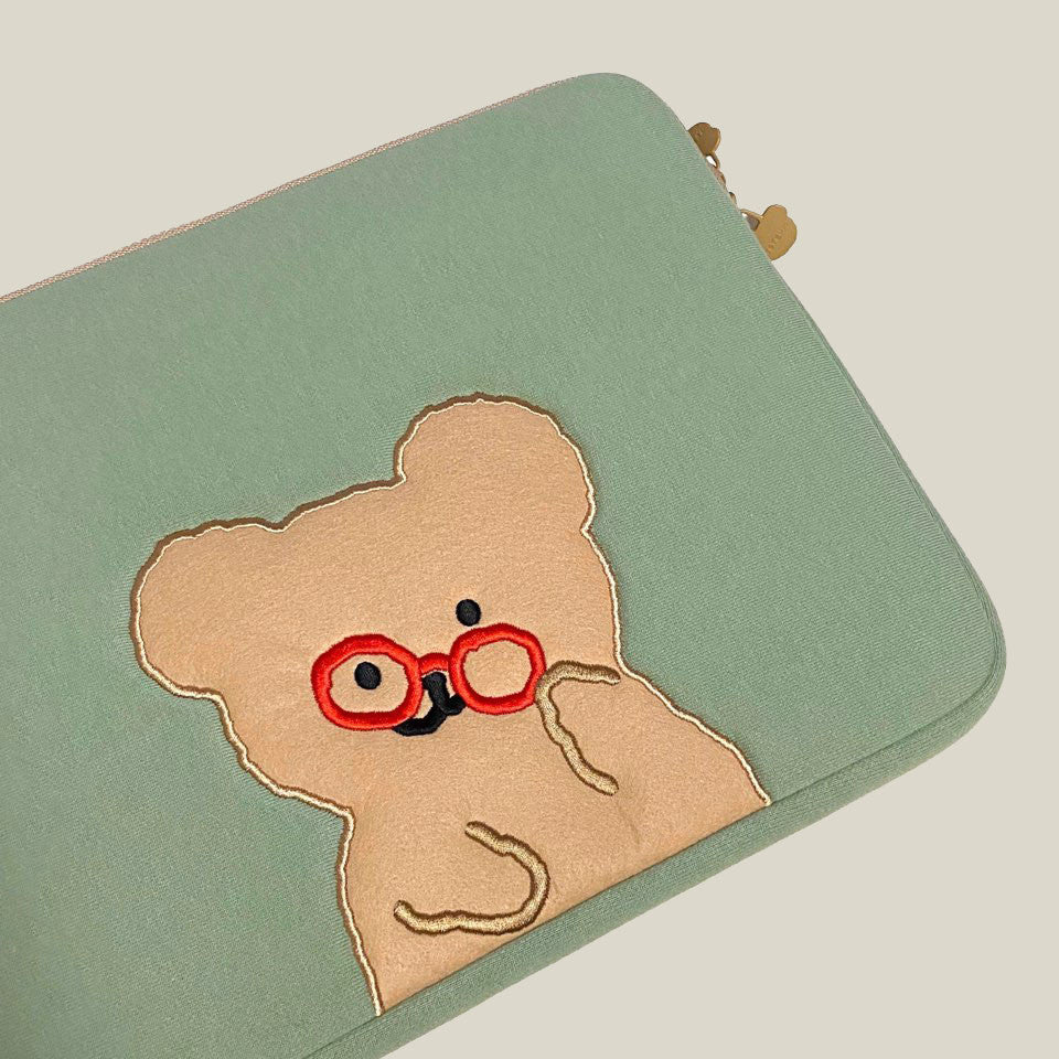 |TETEUM| MINT LAPTOP POUCH