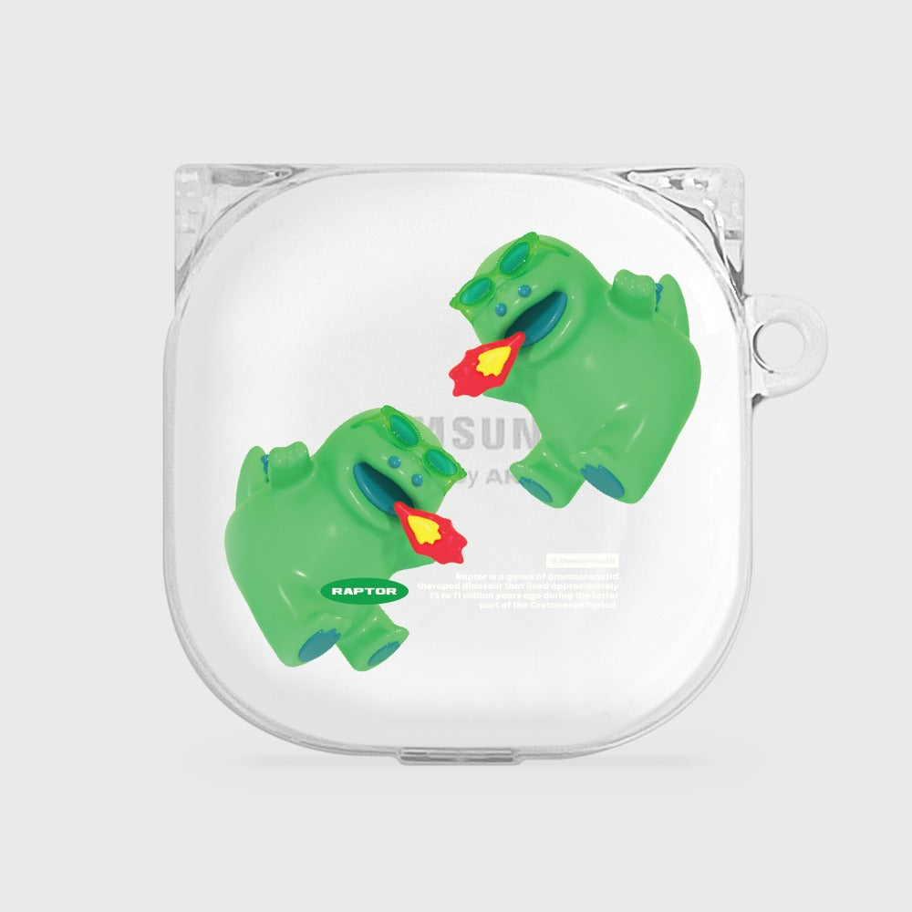 |THENINEMALL| 패턴 선글라스 랩터 Buds Live Clear Case