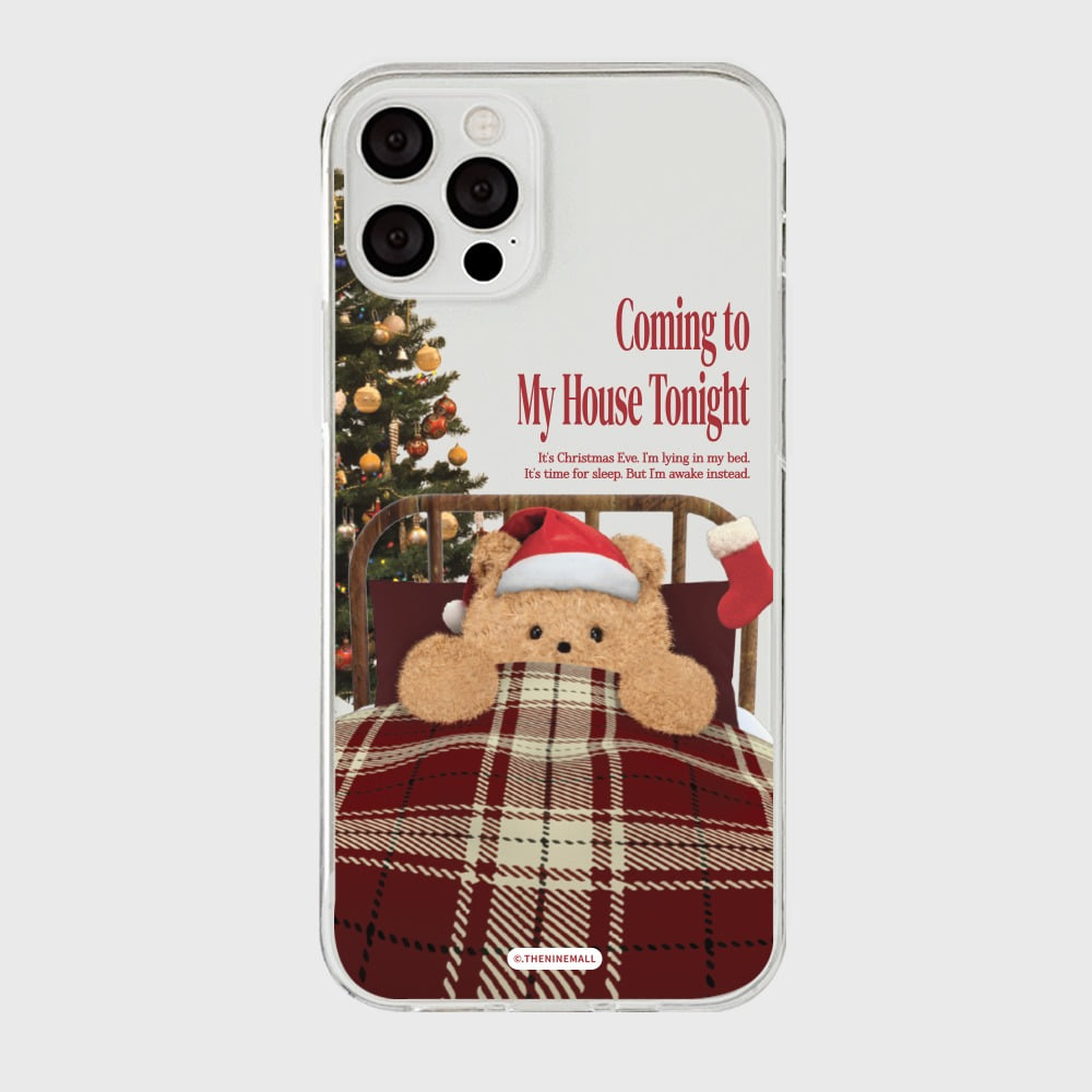 |THENINEMALL| Coming My House Clear Phone Case (3 types)