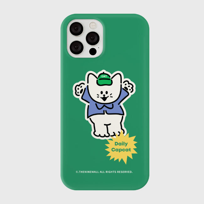 |THENINEMALL| Daily Capcat Hard Case (2 types)