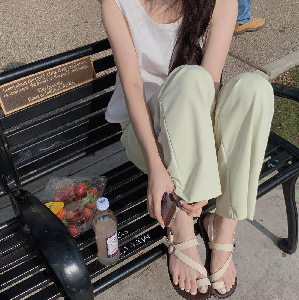 |SLOWAND| # SLOWMADE Daily String Training Slacks (+Long ver.) (3 Colours)