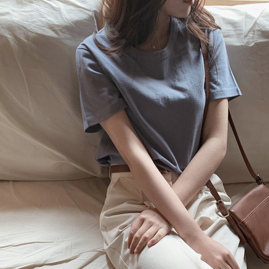 |SLOWAND| 365 Essential Short-Sleeved T-shirt