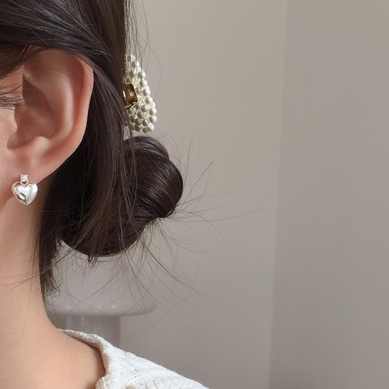 |moat| Fresh Heart Earring (silver925)