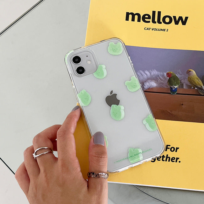 |THENINEMALL| Gummy Medicine Clear Phone Case (3 types)