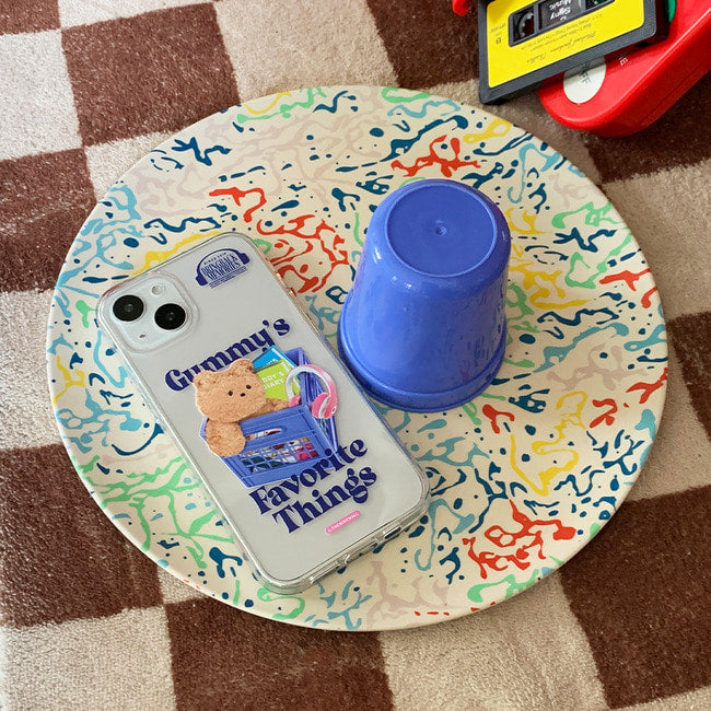 |THENINEMALL| Gummys Favorite Things Clear Phone Case (3 types)