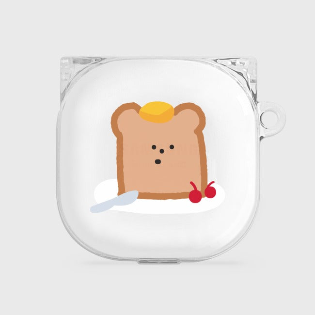 |THENINEMALL| Gummy Toast Buds Live Clear Case