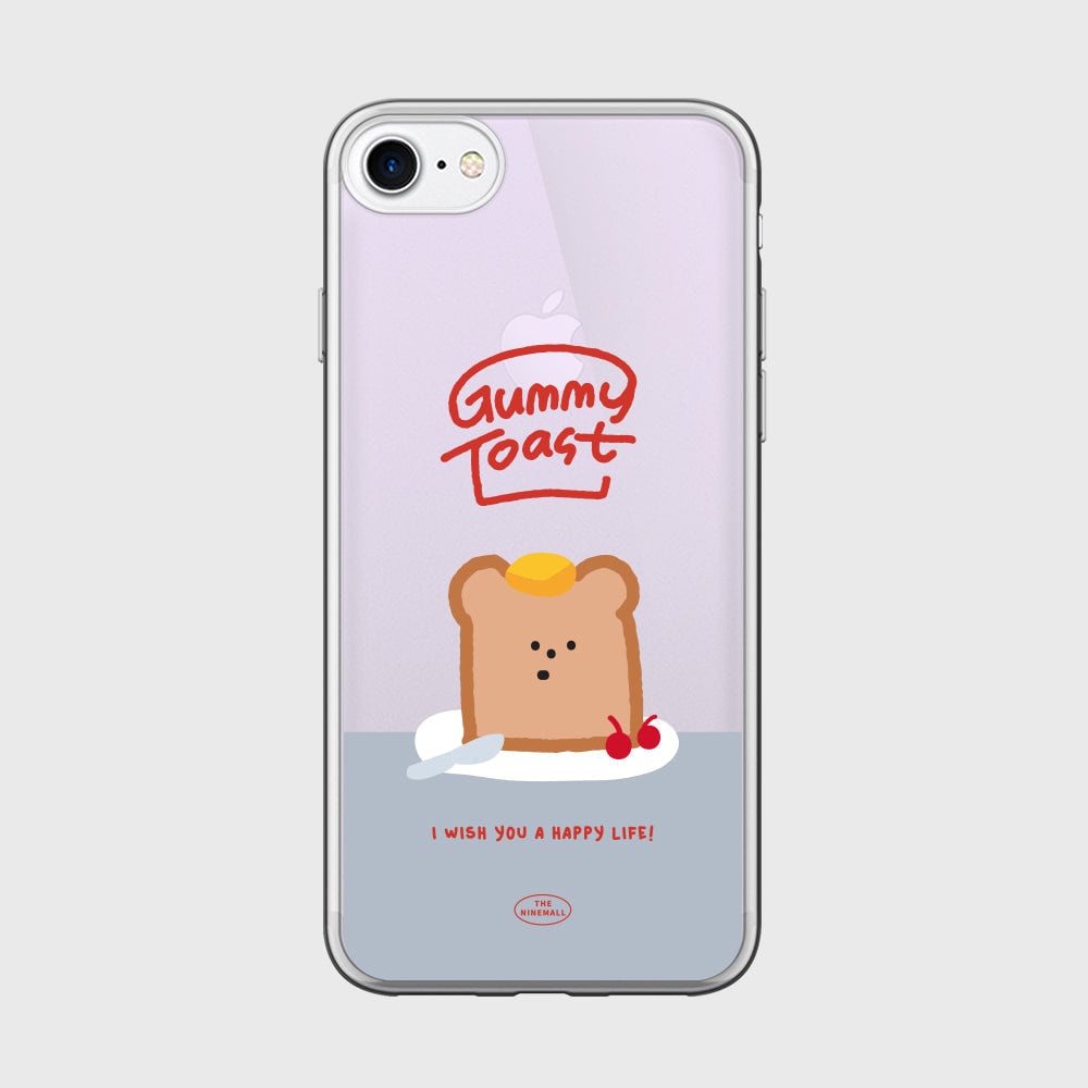|THENINEMALL| Gummy Toast Mirror Phone Case