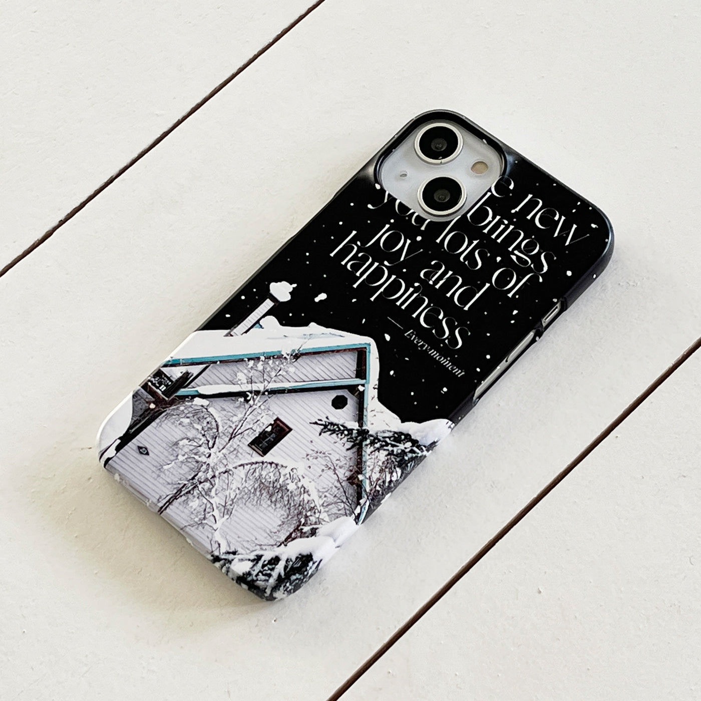 |Mademoment| Happy & Joy Lettering Design Phone Case
