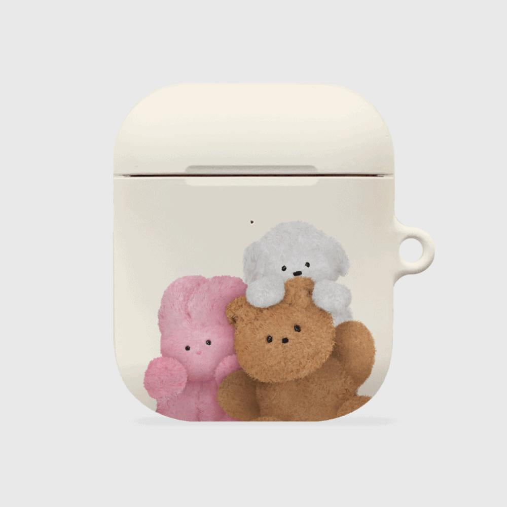 |THENINEMALL| 스냅 프렌즈 AirPods Hard Case