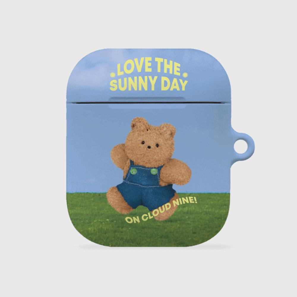 |THENINEMALL| 블루스카이 테디구미 AirPods Hard Case