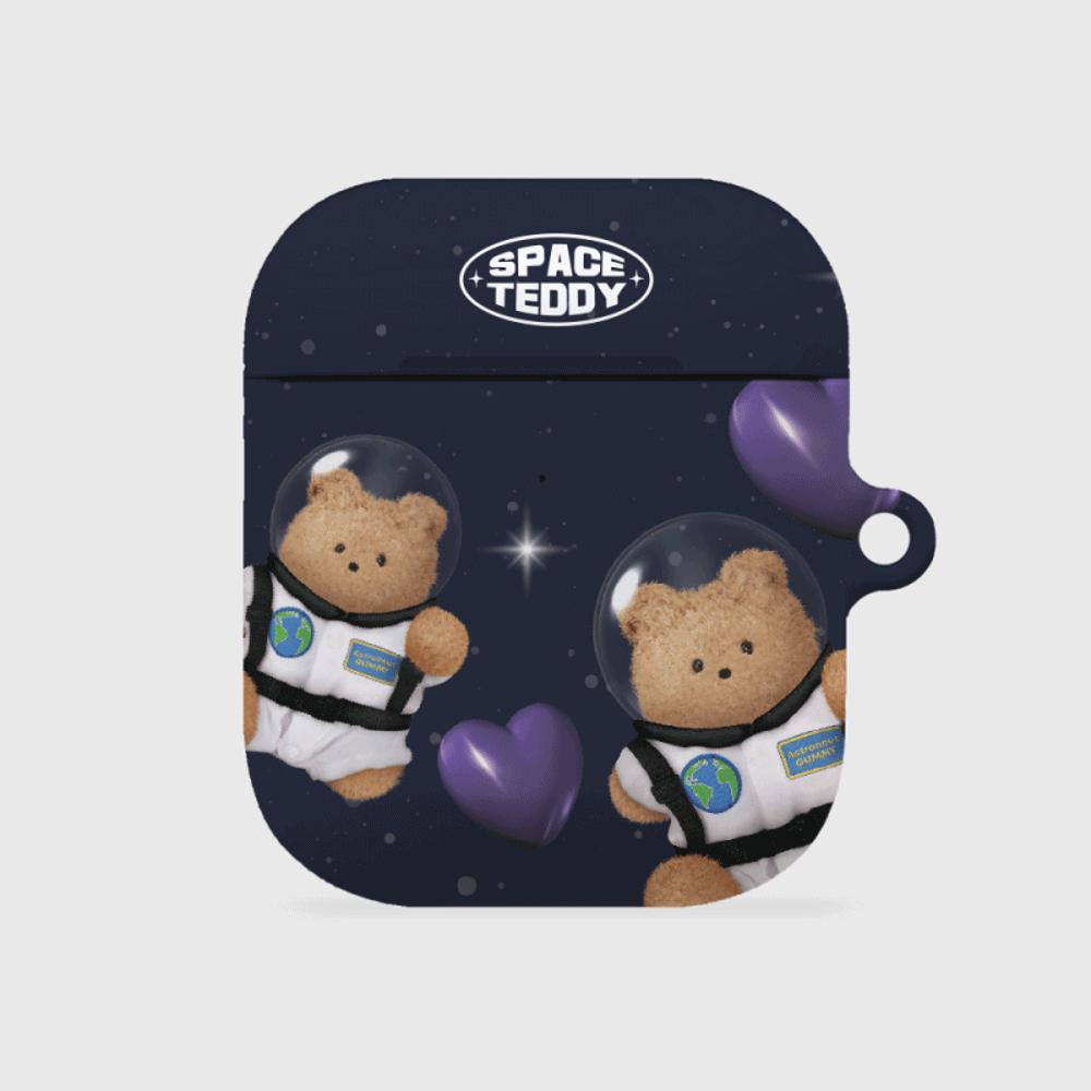 |THENINEMALL| 패턴 하트 스페이스 AirPods Hard Case