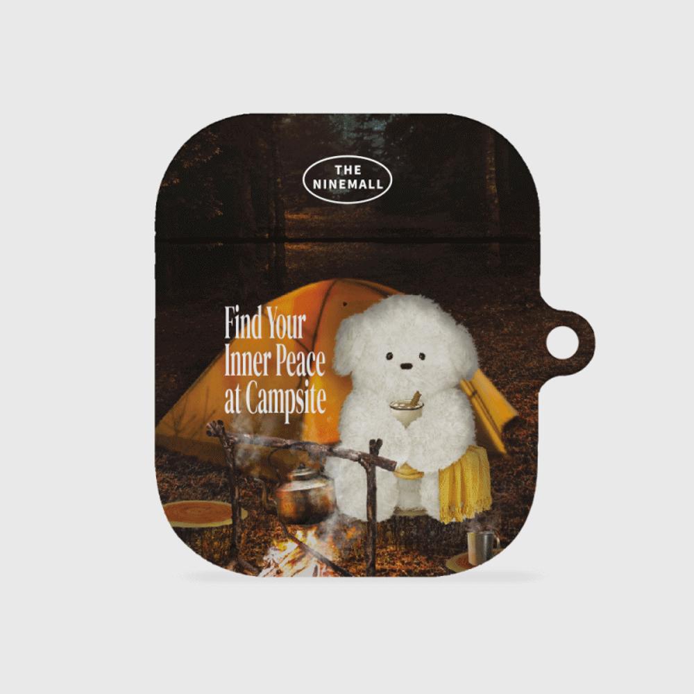 |THENINEMALL| Photo Camping Ppokku AirPods Hard Case