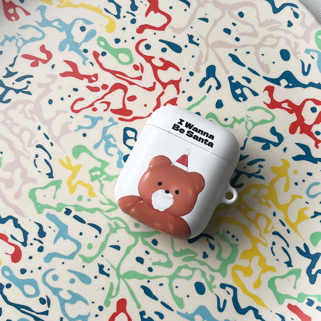|THENINEMALL| Gummy Wannabe Santa AirPods Hard Case