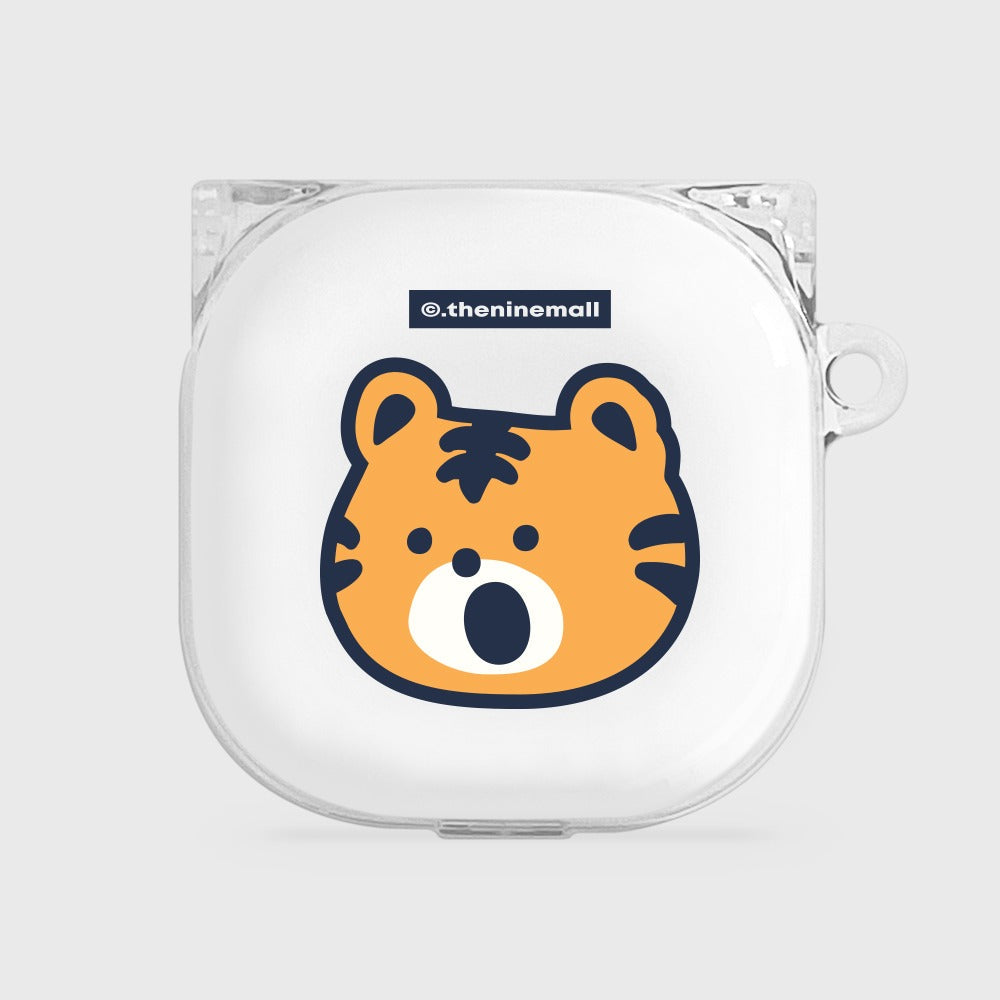|THENINEMALL| Hey Tiger Buds Live Clear Case