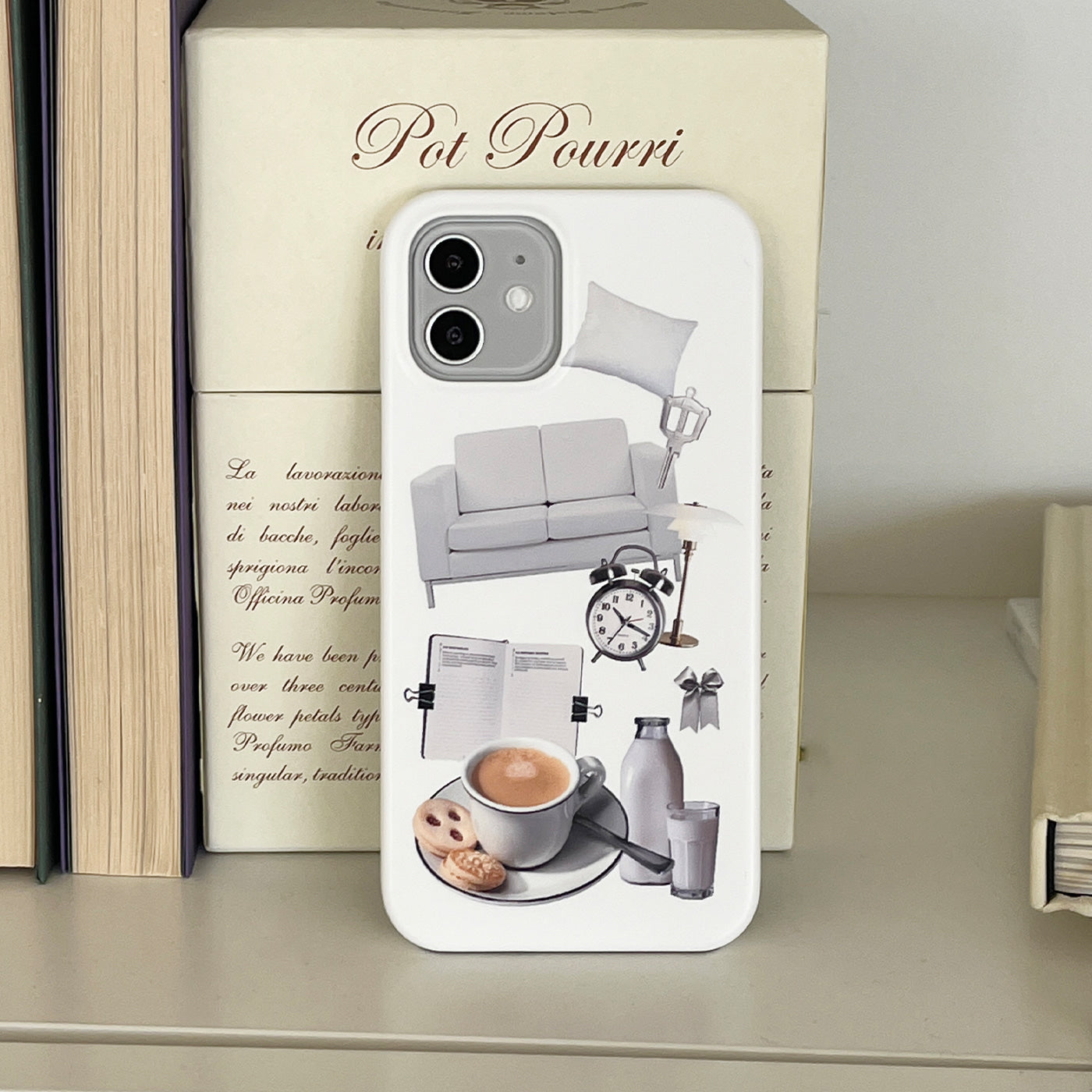 |Mademoment| Home Sticker 디자인 Phone Case