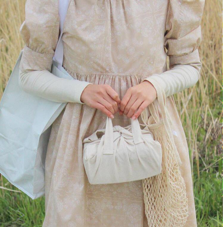 |p.palette| Natural Lunch Bag