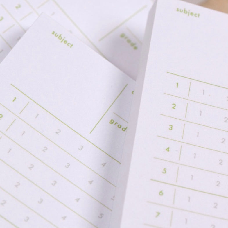 |analogue keeper| OMR Memopad