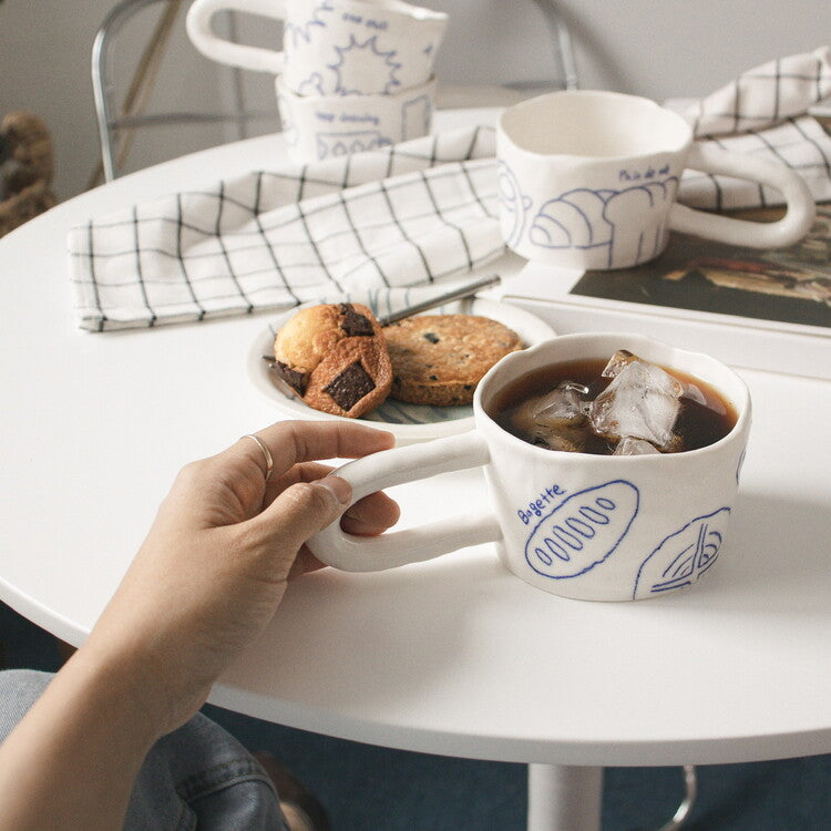 |DOYORAM SEOUL| Illustration Long Handle Mug