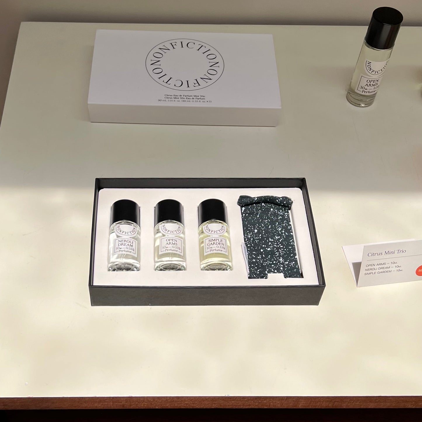 |NONFICTION| |CITRUS| EDP MINI TRIO