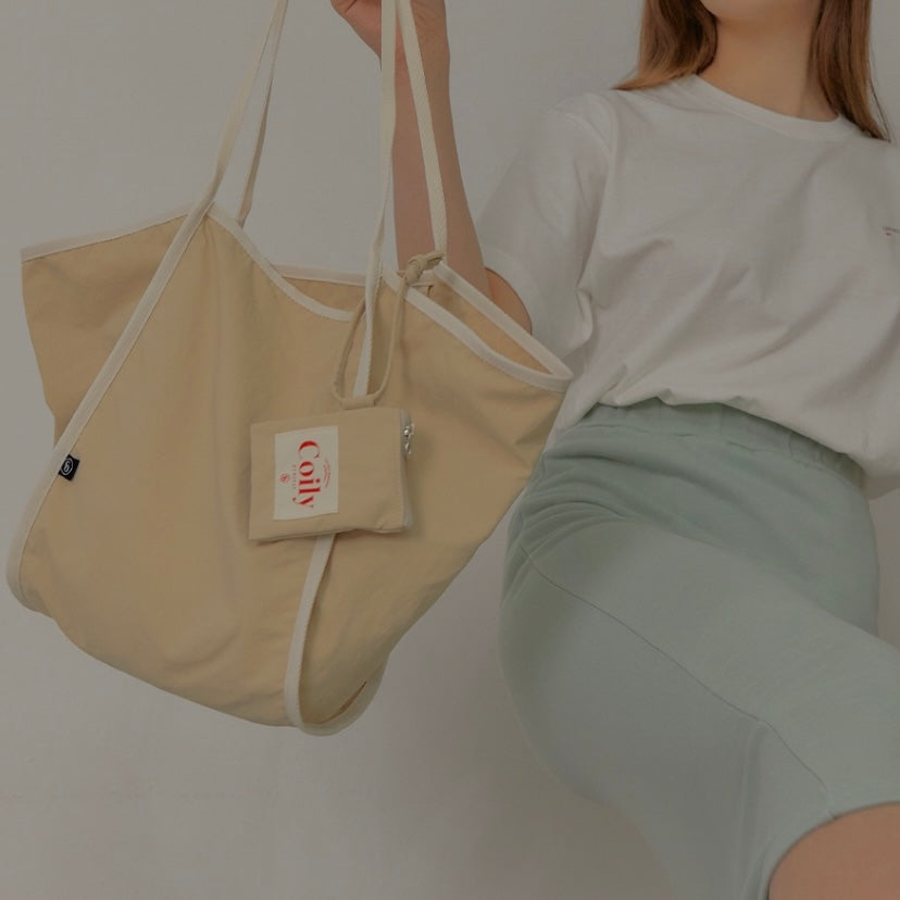 |coily| Wind Bag (Ivory)