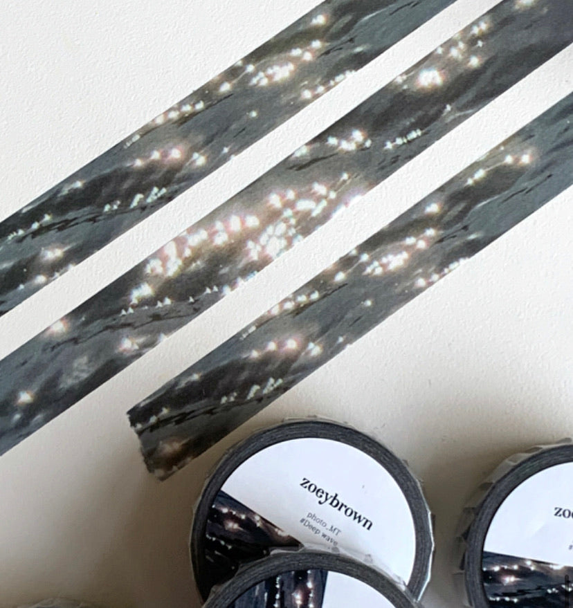 |zoeybrown| DEEP WAVE Masking Tape