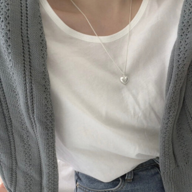 |moat| Matt Long Heart Necklace