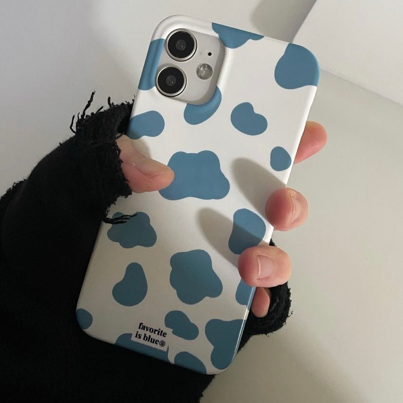 |midmaly| Blue Cow Phone Case
