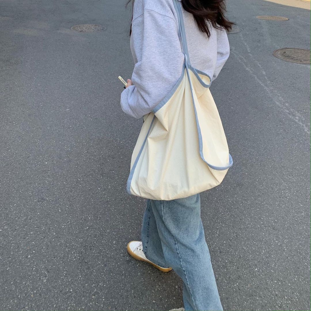 |second morning| Blue May Eco Bag