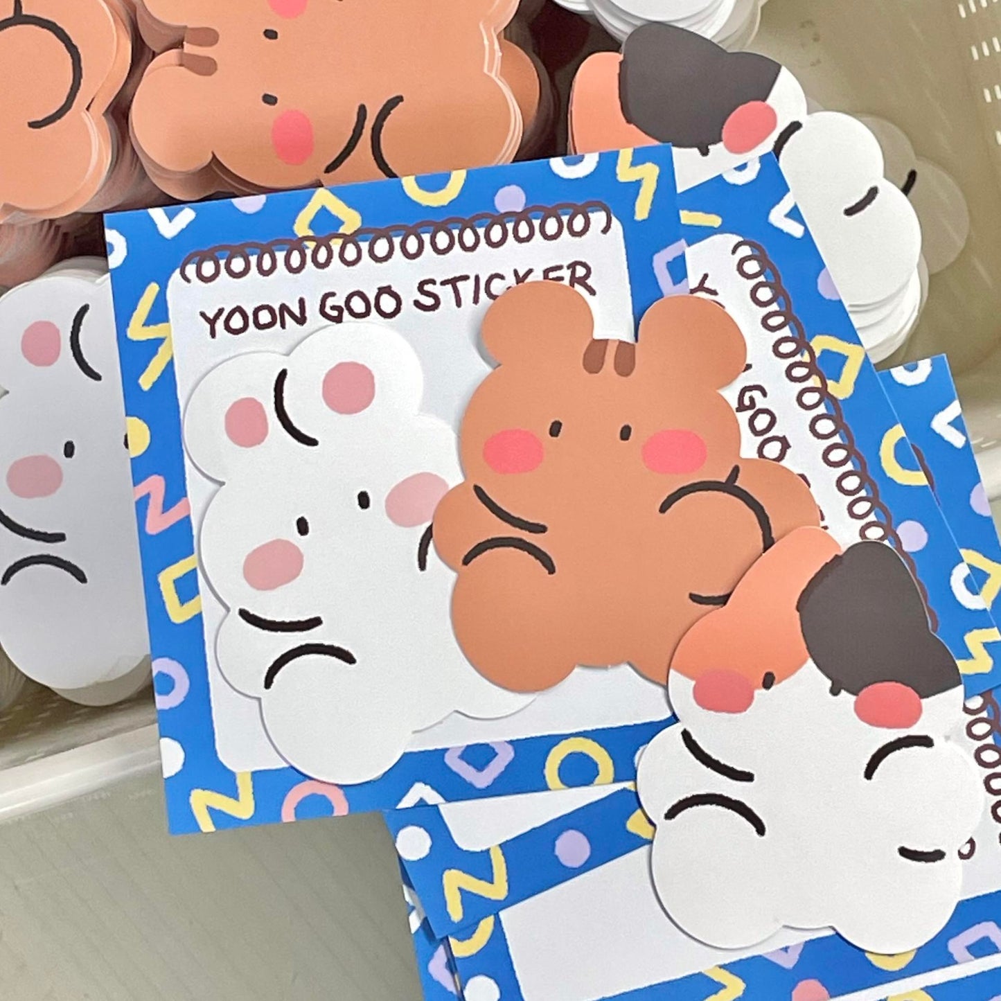 |YOON GOO| Removable Sticker Pack