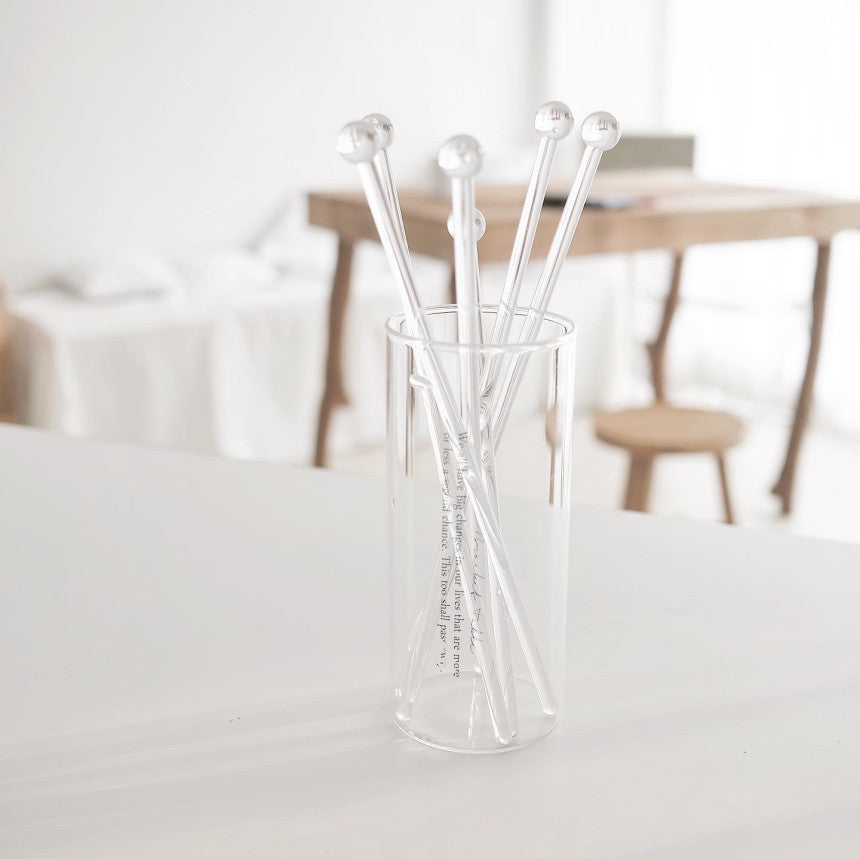 |Bracket Table| Glass Drop Muddler