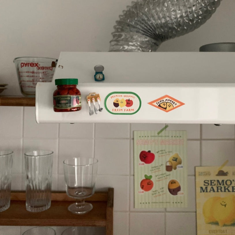 |second morning| SEMO Label Sticker Pack