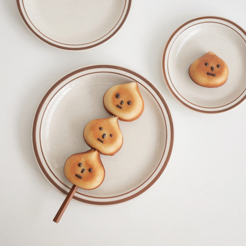 |Bracket Table| Brownie Rim Plate (4 types)