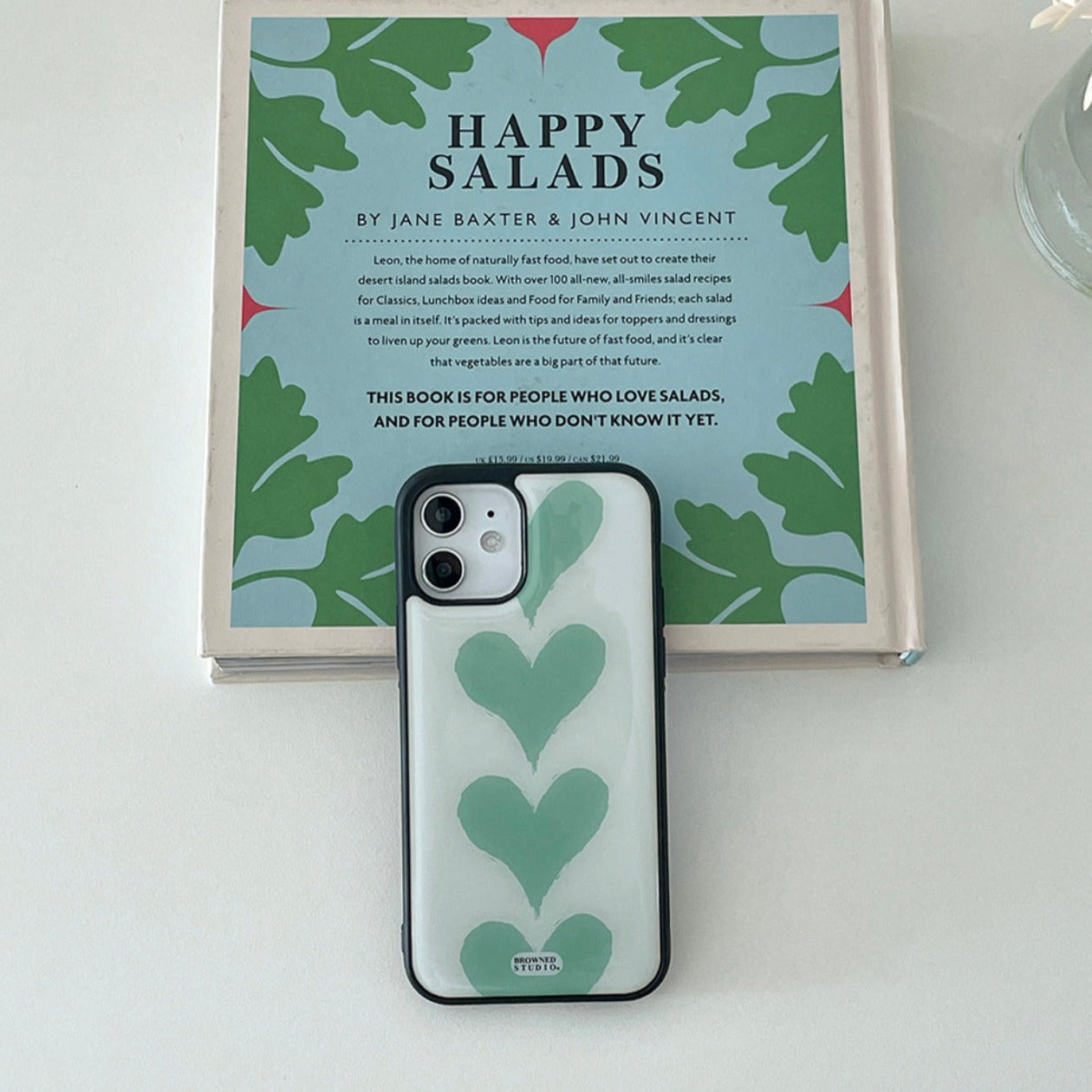 |Browned| Sweet Green Epoxy Phone Case