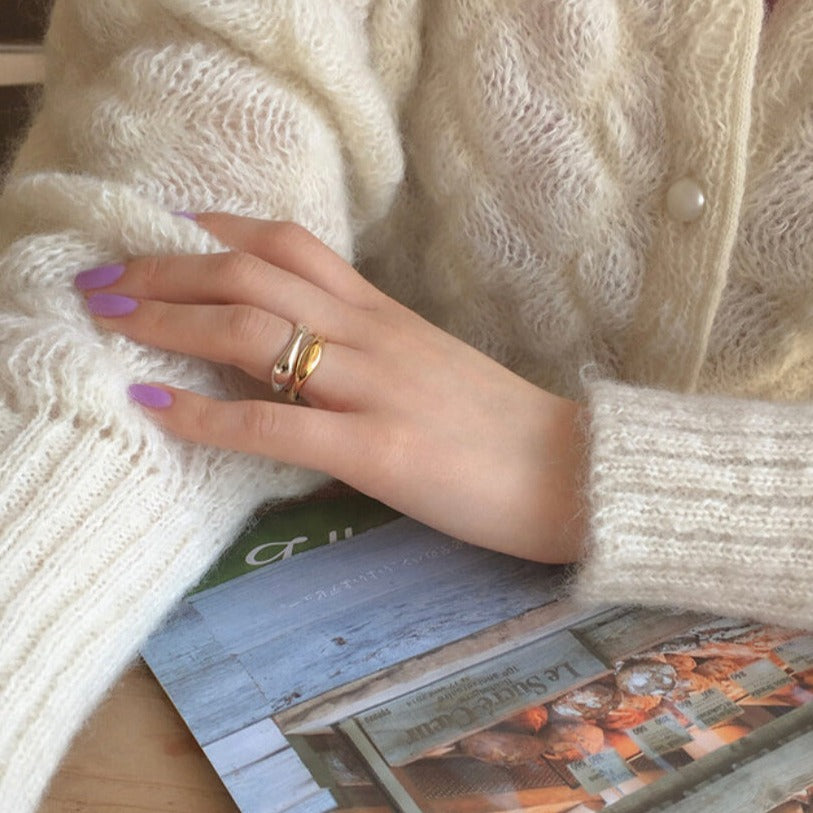 |moat| Modern Ring (925silver)