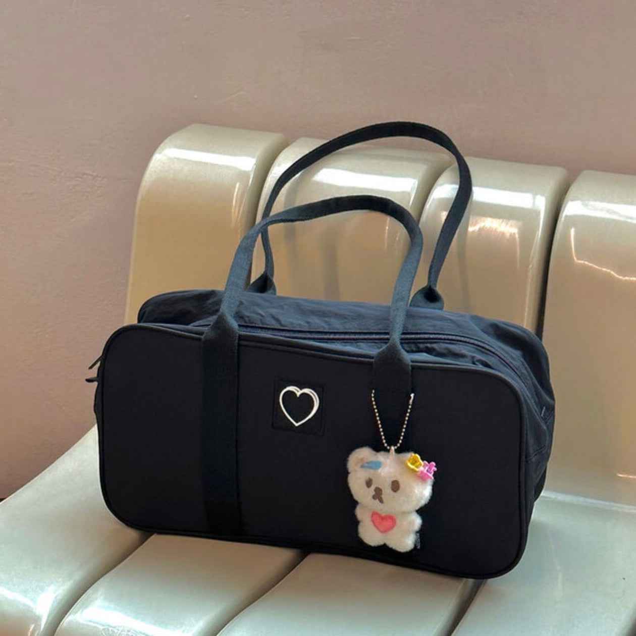 |MAZZZZY| Signature Heart Boston Bag (PRE-ORDER)