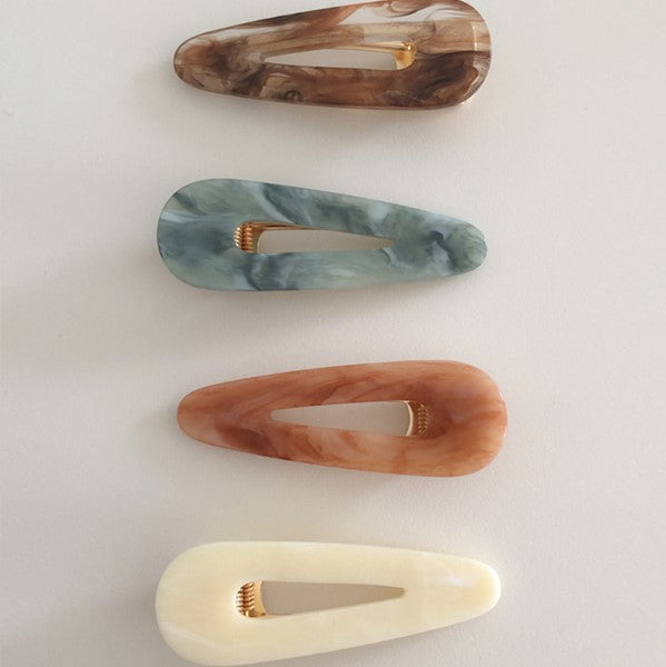 |moat| Marble Hairpin -168