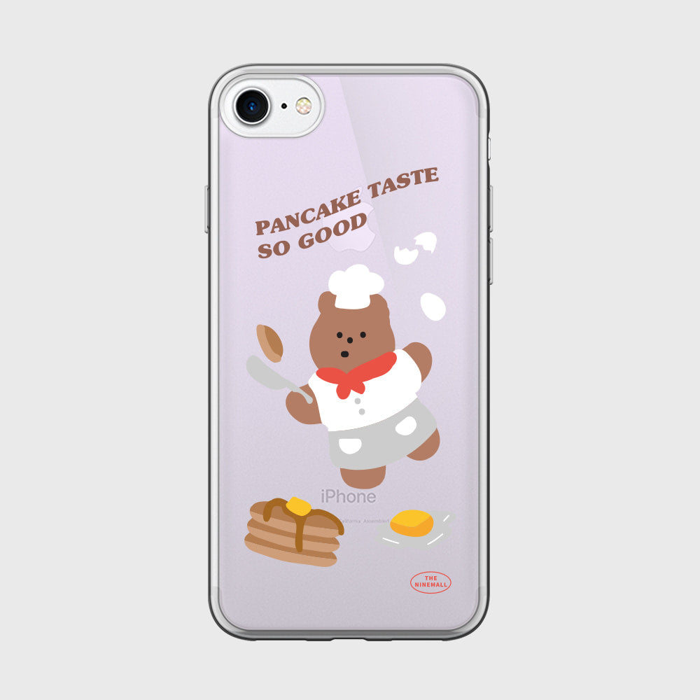 |THENINEMALL| One Gummy Pancake Mirror Phone Case