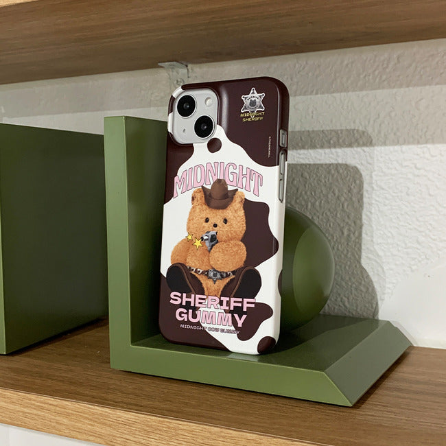 |THENINEMALL| Pattern Cowboy Hard Phone Case (2 types)