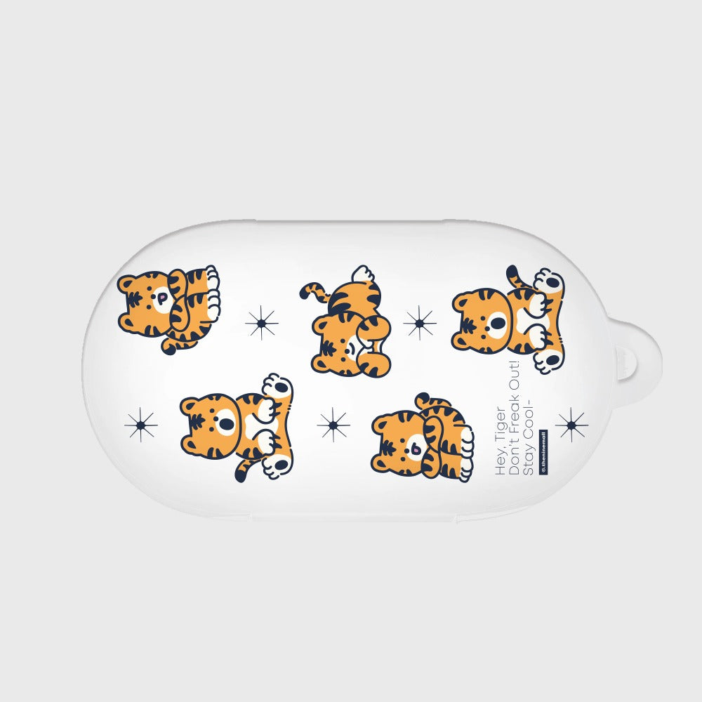 |THENINEMALL| Pattern Hey Tiger Buds, Buds Plus Case